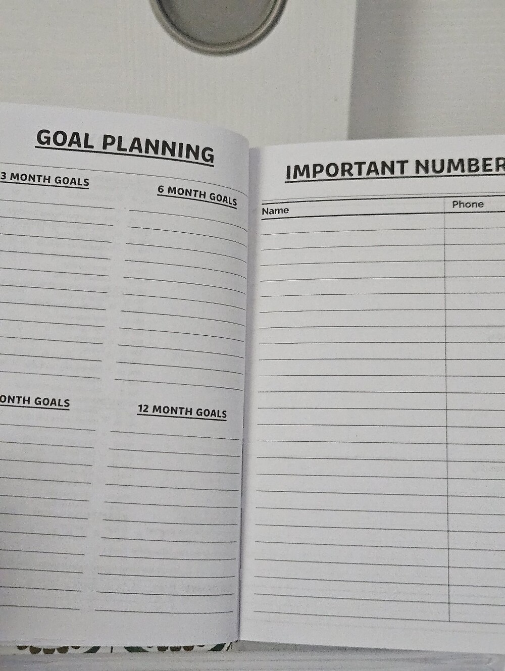 NWT Notebook Planner - Picture 8 of 8